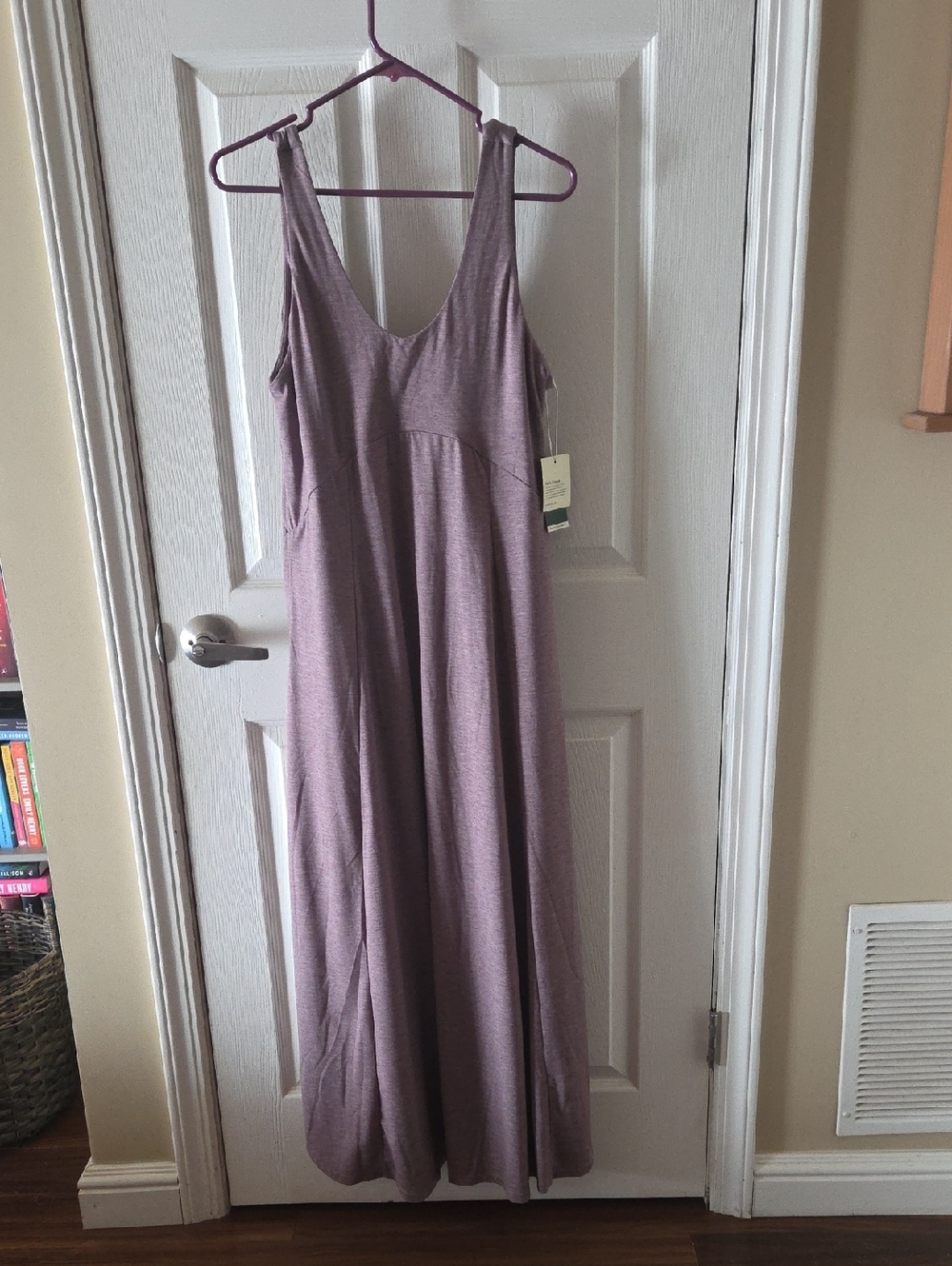 HALARA U Neck Flowy Tank Dress